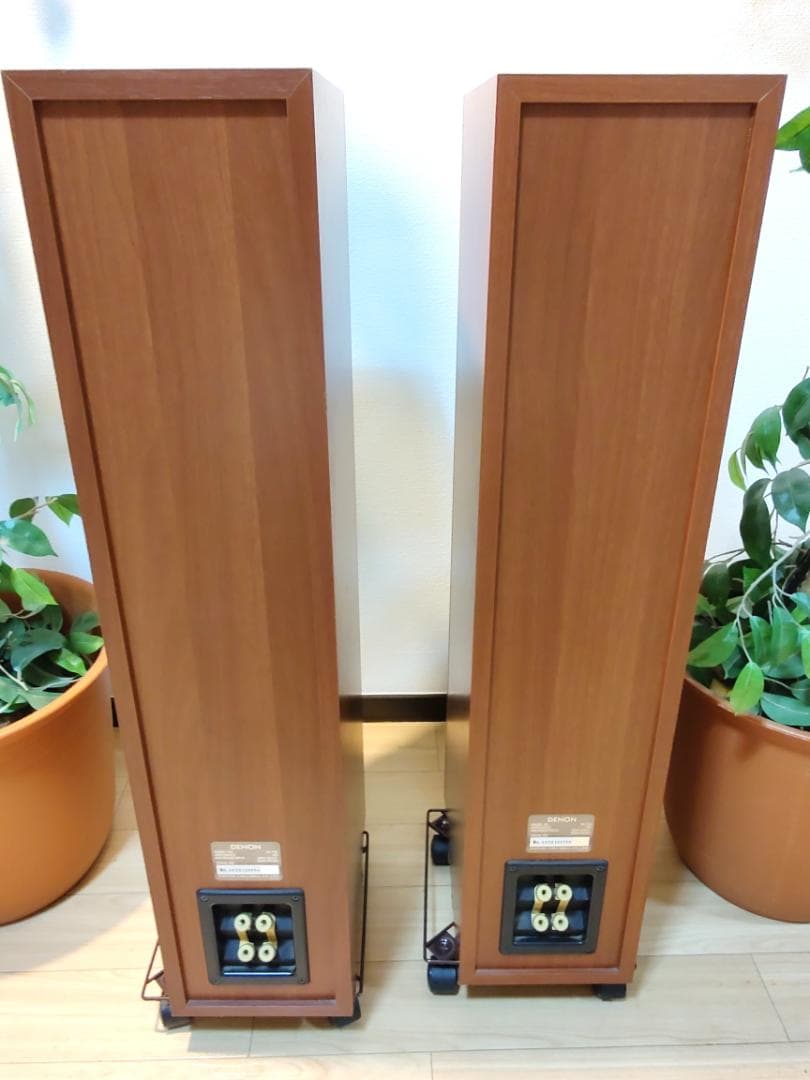 6141★音出しOK♪DENON SC-T33 トールボーイスピーカー
