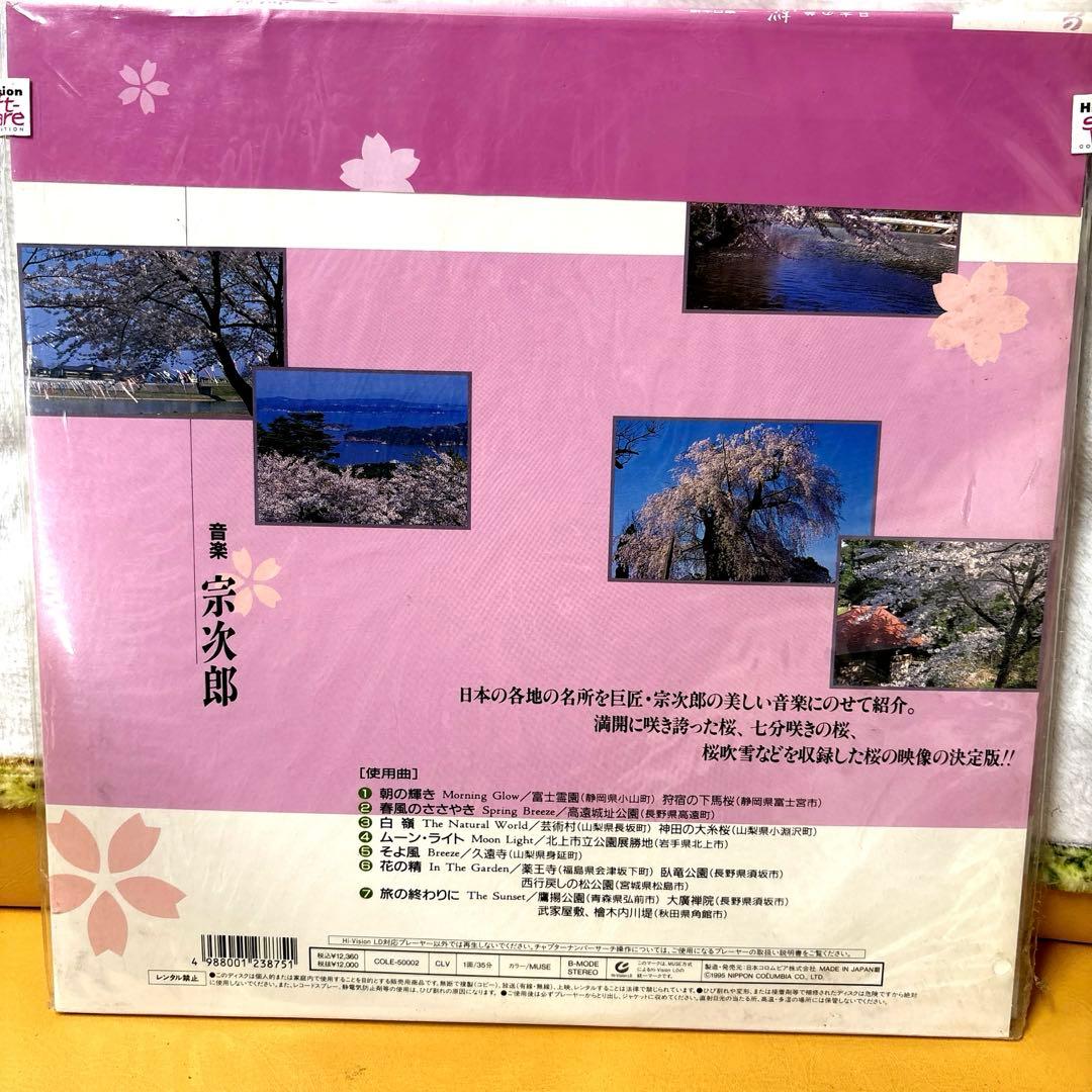 日本の美　桜2枚セット未開封　Hi-Vision