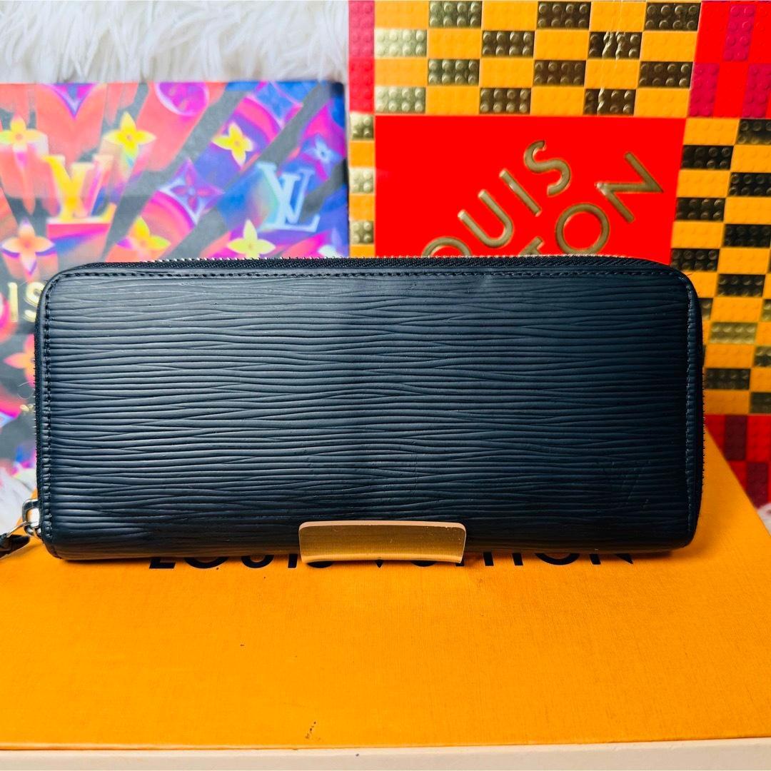 【最終セール！】ルイヴィトン ポルトフォイユ クレマンス エピ ノワール 長財布
