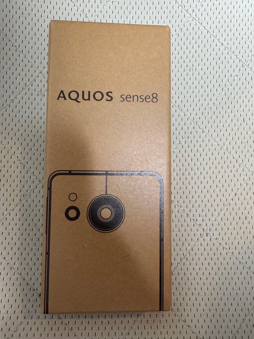 未使用 SHARP AQUOS sense8 SH-M26ブラック SIMフリー