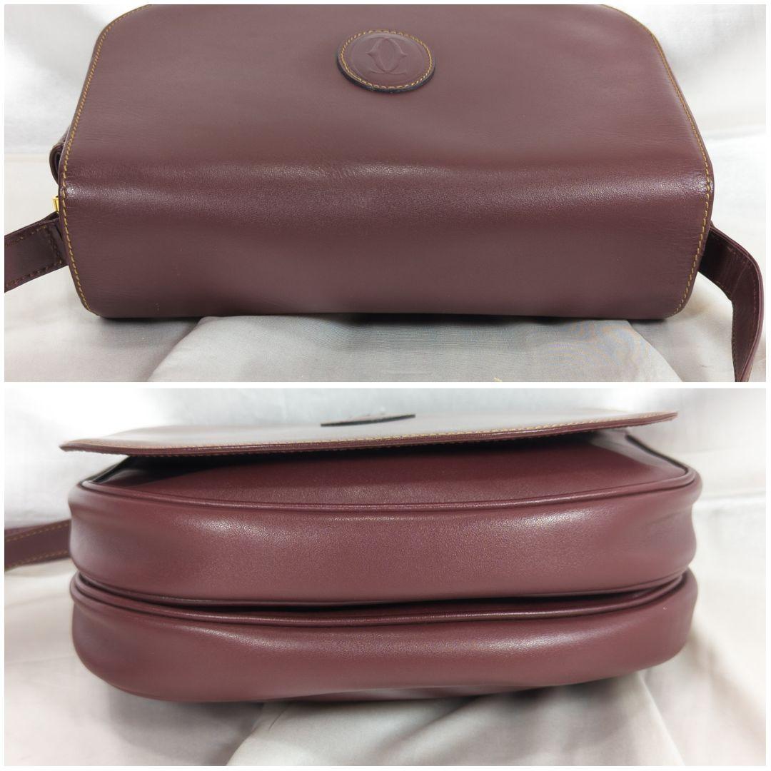 【極美品】 カルティエ マストライン メッセンジャーバッグ ２層タイプ 保存袋付