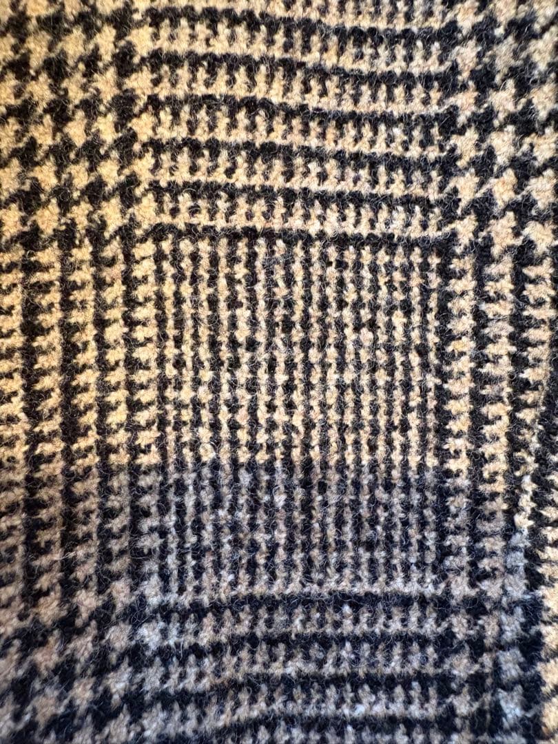 plageダブルブレスト チェック柄 ジャケット