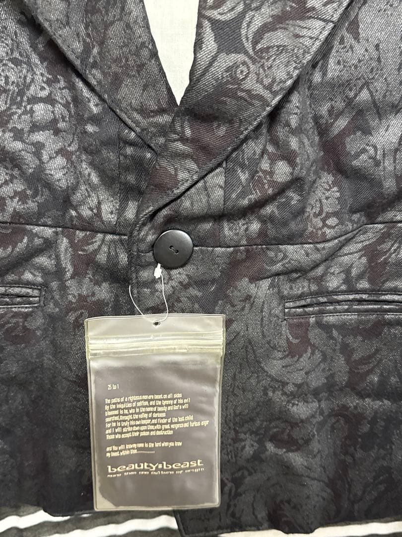 beauty:beast ビューティビースト ペイズリージャケット