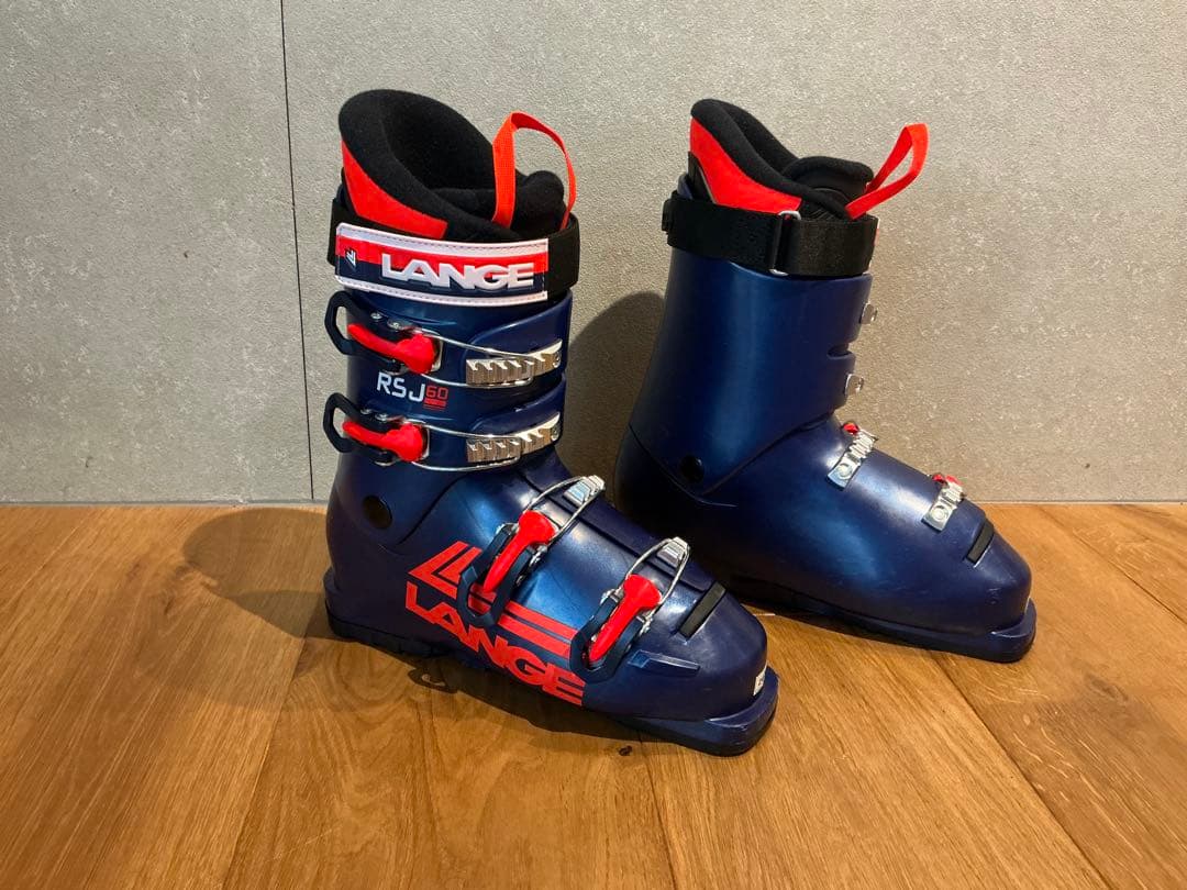 『極美品』 LANGE RSJ 24.5 子ども用スキー ブーツ