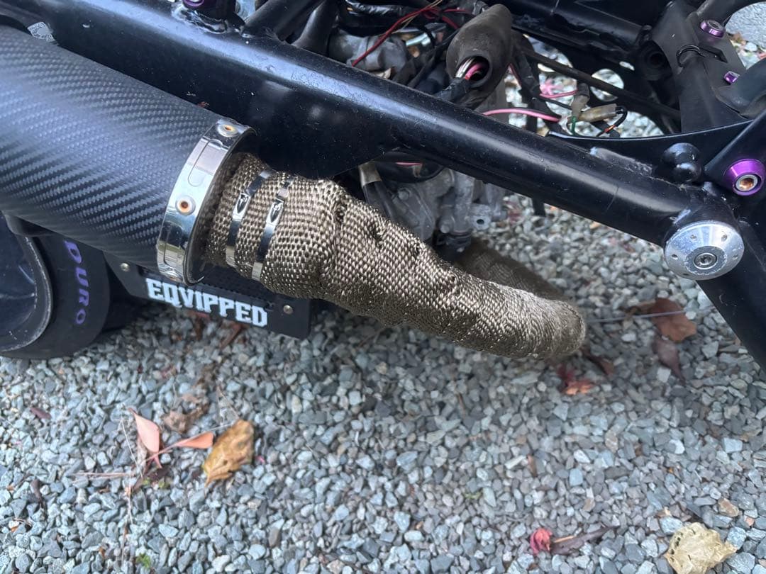 希少　廃盤　ホンダ　ズーマー　ブレイズン　太足対応マフラー