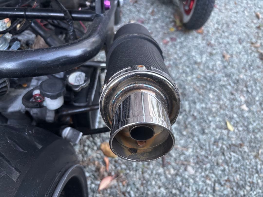 希少　廃盤　ホンダ　ズーマー　ブレイズン　太足対応マフラー