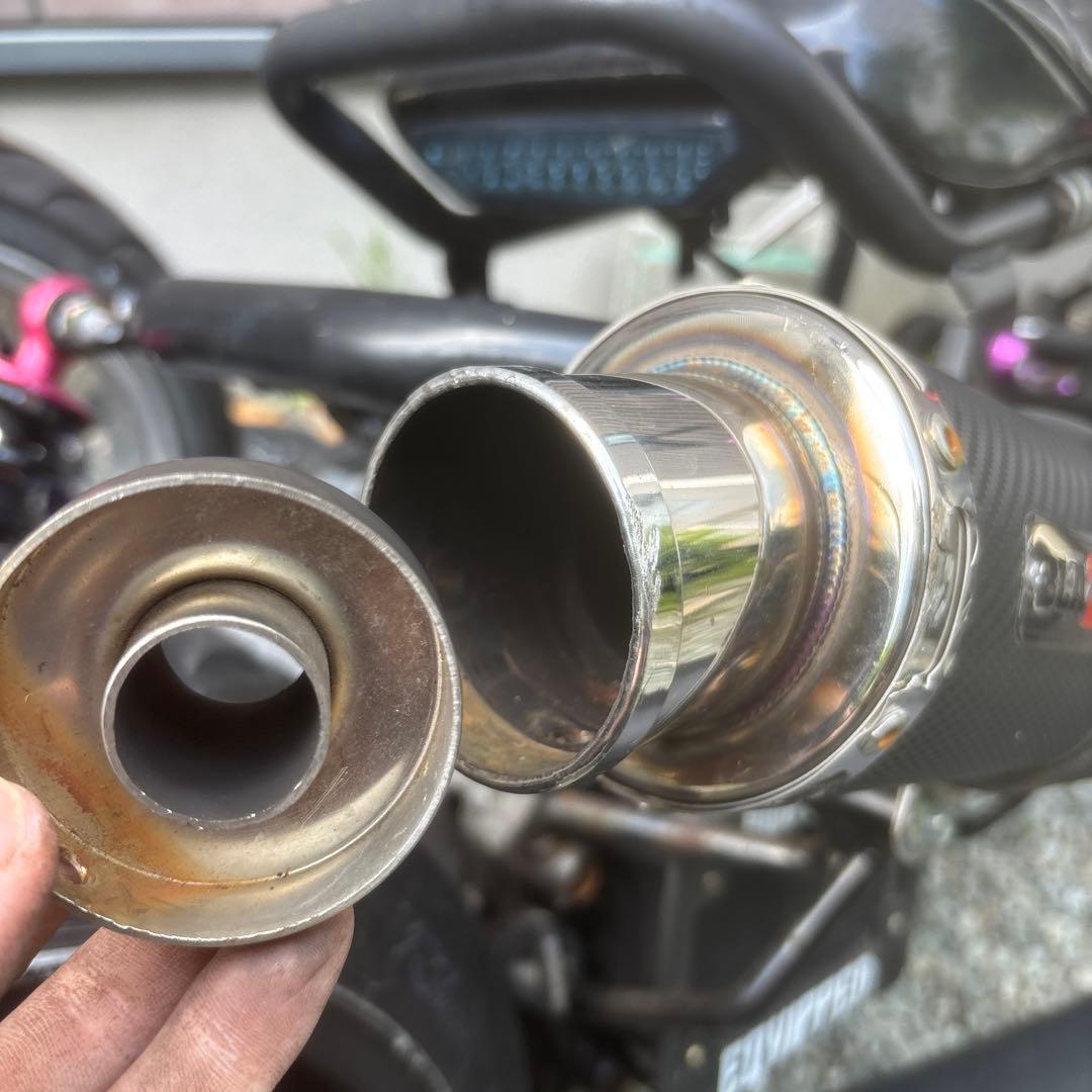 希少　廃盤　ホンダ　ズーマー　ブレイズン　太足対応マフラー