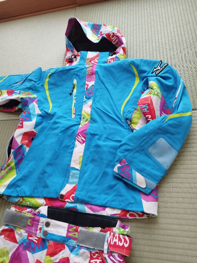 メル54478さまへ　希少　MIZUNO スキーウェア　上下セット　ミズノ Ｍ