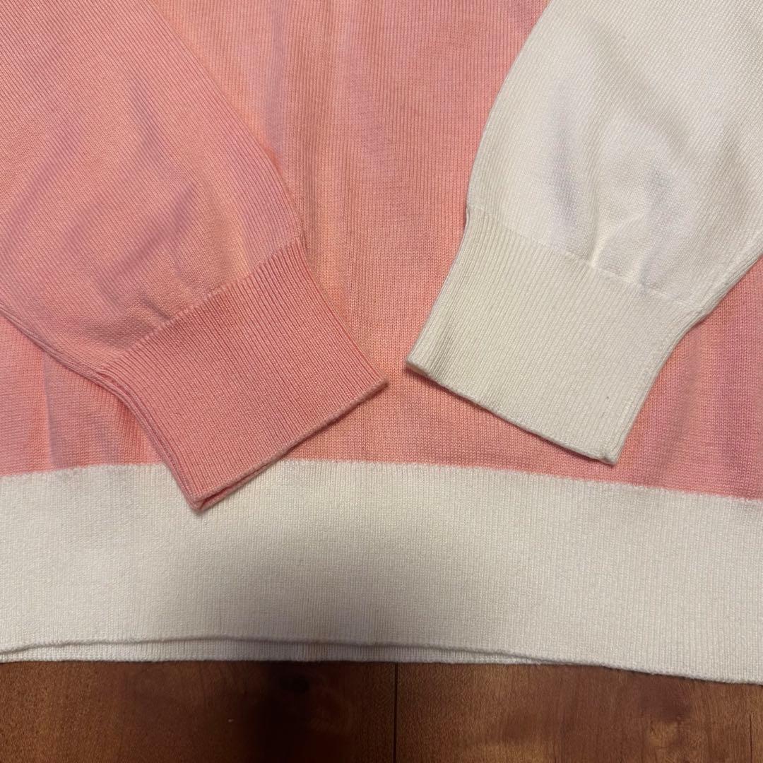 長袖セーター　裏起毛スカート　セットアップ　サイズS 秋冬　ゴルフウェア　保温