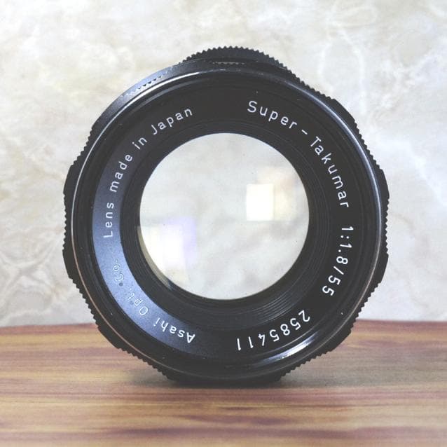 整備済完動　PENTAX SP黒＋Super-Takumar 55mm F1.8