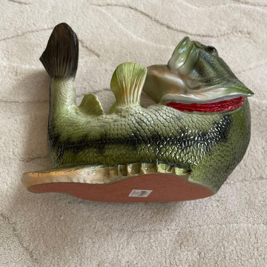 激レア　ブラックバス　フィギュア　置物　ボトル置き