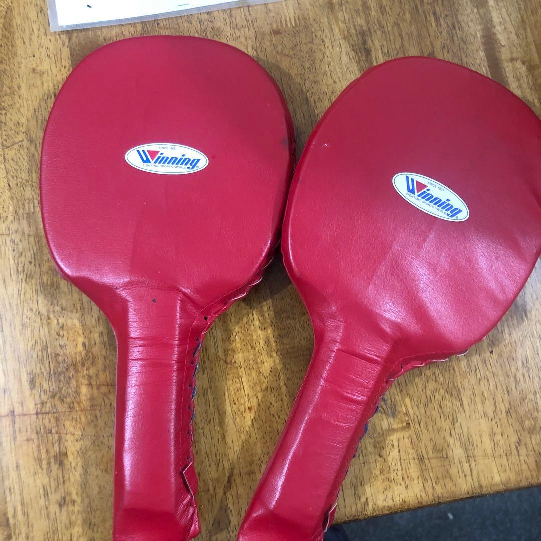 Winning パンチングミット 赤