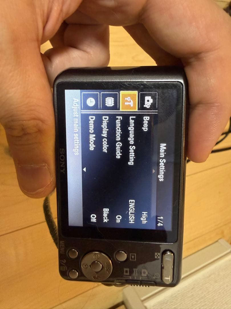 SONY Cyber-shot DSC-W570 英語版 デジカメ