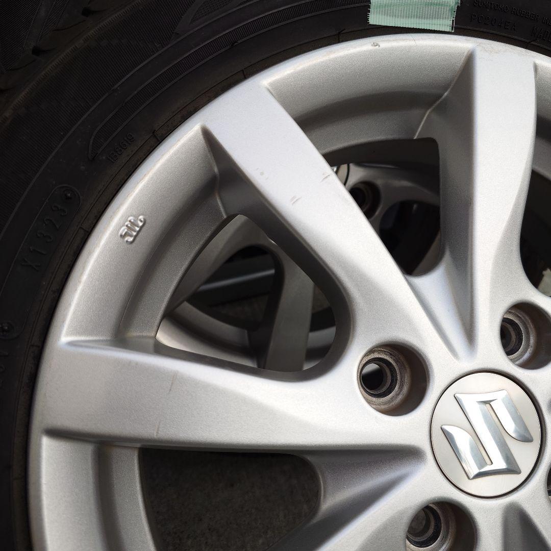 スズキ 14インチ ホイールセット ダンロップタイヤ