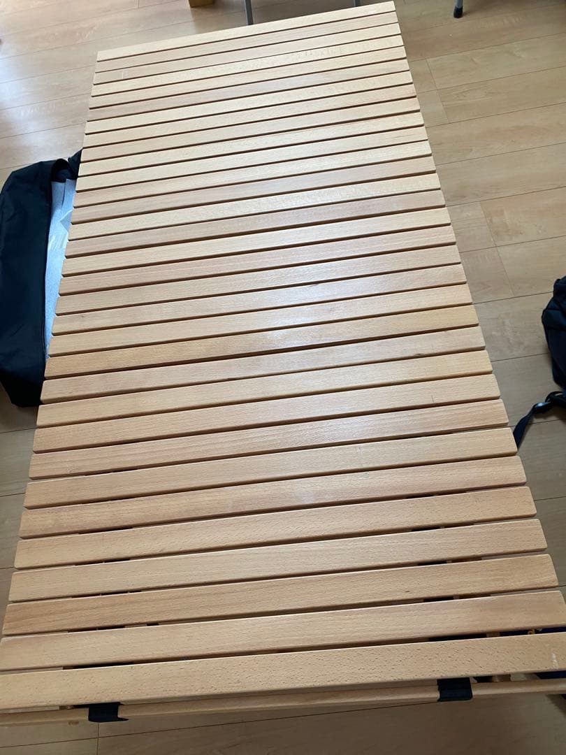 ハイランダー　ロールウッドテーブル120