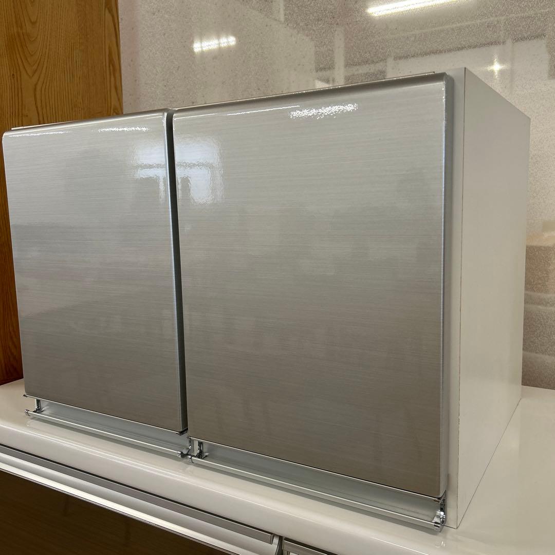 ☆展示品☆食器棚上置き 収納庫 ストック棚 フリーラック 耐震ラッチ付