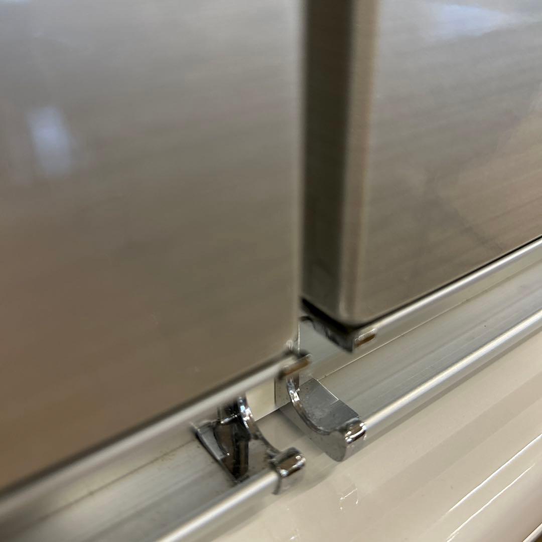 ☆展示品☆食器棚上置き 収納庫 ストック棚 フリーラック 耐震ラッチ付