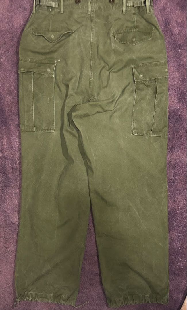 USARMY 50s M-51 field pants M-L ダック地 珍品