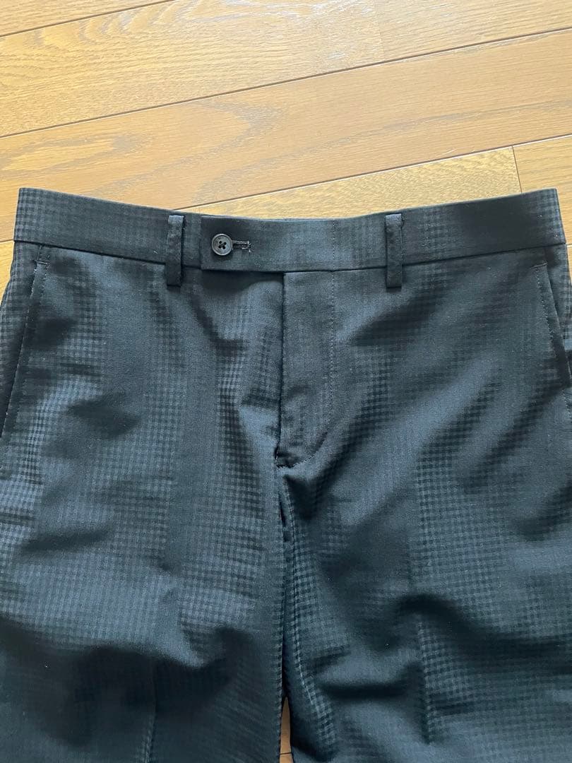 【極美品】希少Y 3 スリーピーススーツ黒チェック織柄　最安値