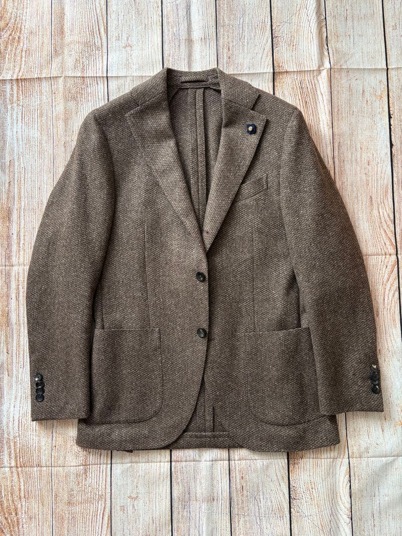 LARDINI ラルディーニ　ジャケット ブラウン 44