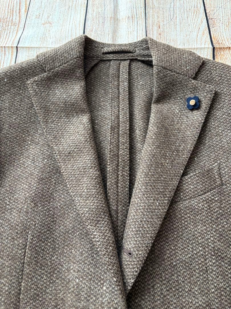 LARDINI ラルディーニ　ジャケット ブラウン 44