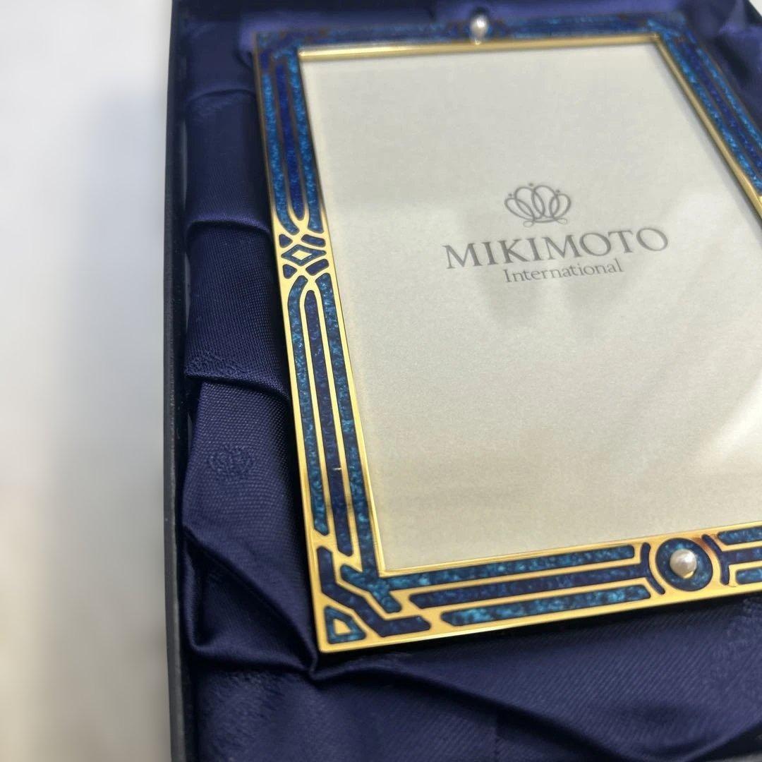 本日限定セール‼️希少✨MIKIMOTOフォトフレーム クリスタルラッカー パール