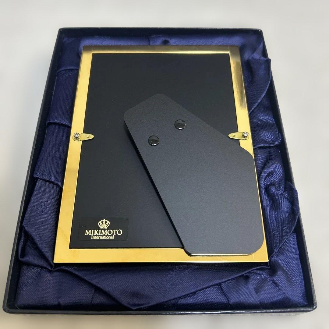 本日限定セール‼️希少✨MIKIMOTOフォトフレーム クリスタルラッカー パール
