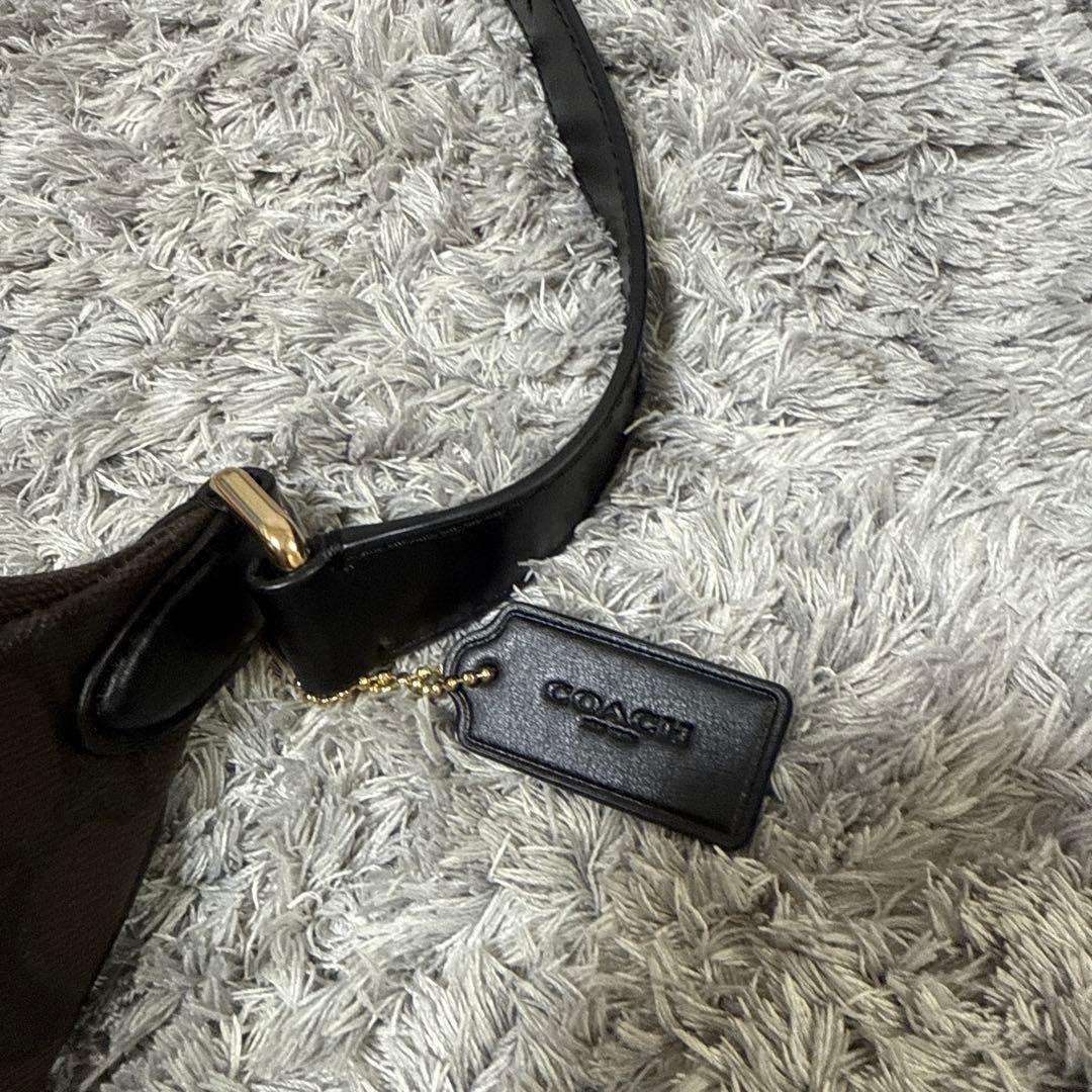 COACH ボディバッグ ブラウン