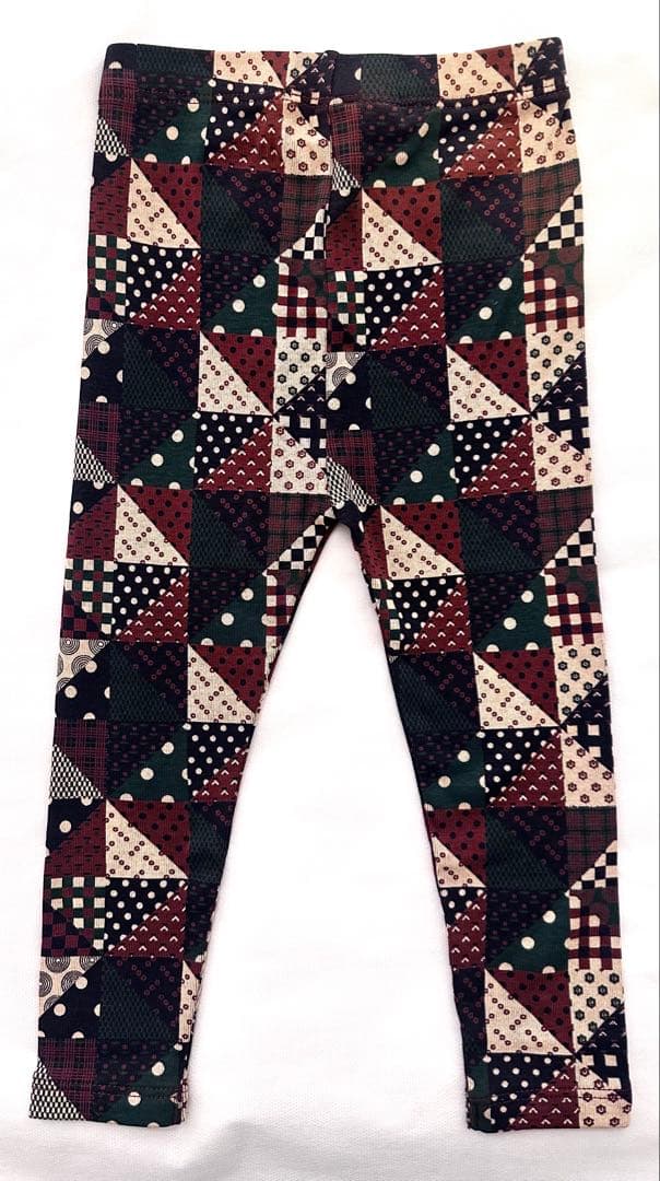 Misha & Puff レギンス Madder Root Patchwork