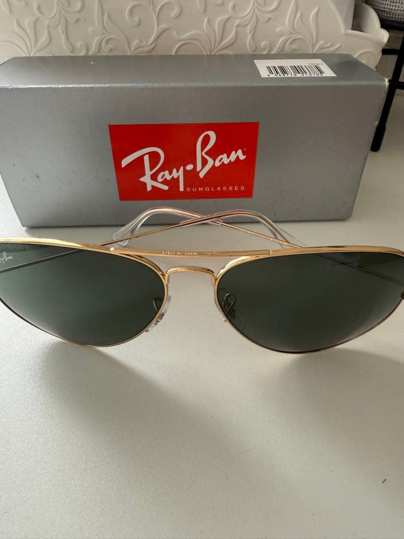 Ray-Ban アビエーター サングラス ゴールドフレーム メンス/レディース
