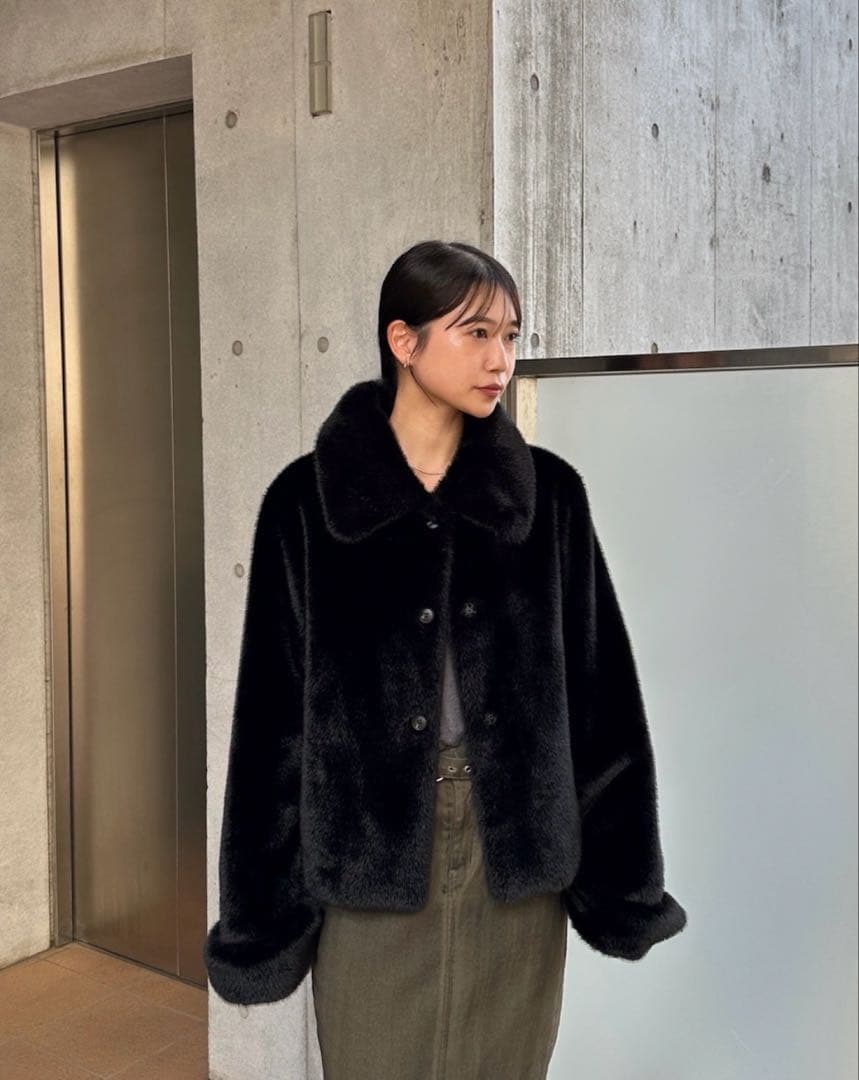 期間限定お値下げKnuth Marf point collar fur coat