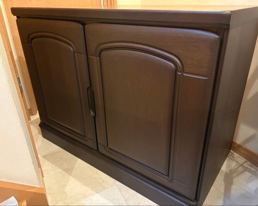 最終お値下げ…婚礼家具　着物タンスのみ（上の部分）送料8600円込みのお値段