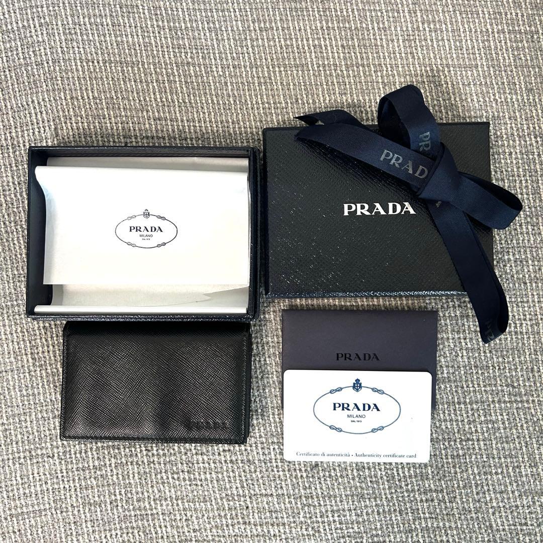 【Haruki Fujioka 】PRADA 名刺入れ カードケース 黒