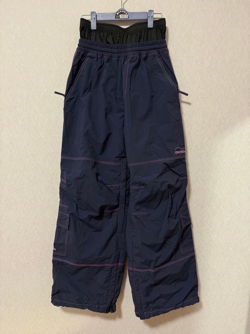 Dimito ネイビー スノーボードウェアセット