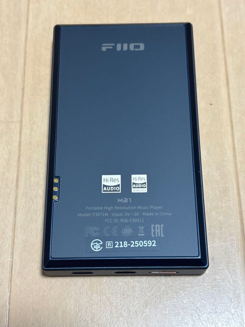 FiiO M21 ダークブルー デジタルオーディオプレーヤー 美品