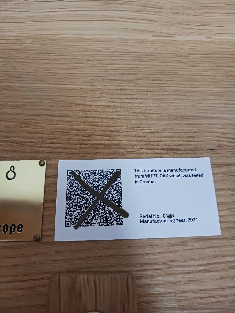 scope 4040 テーブル 160 × 40 オーク