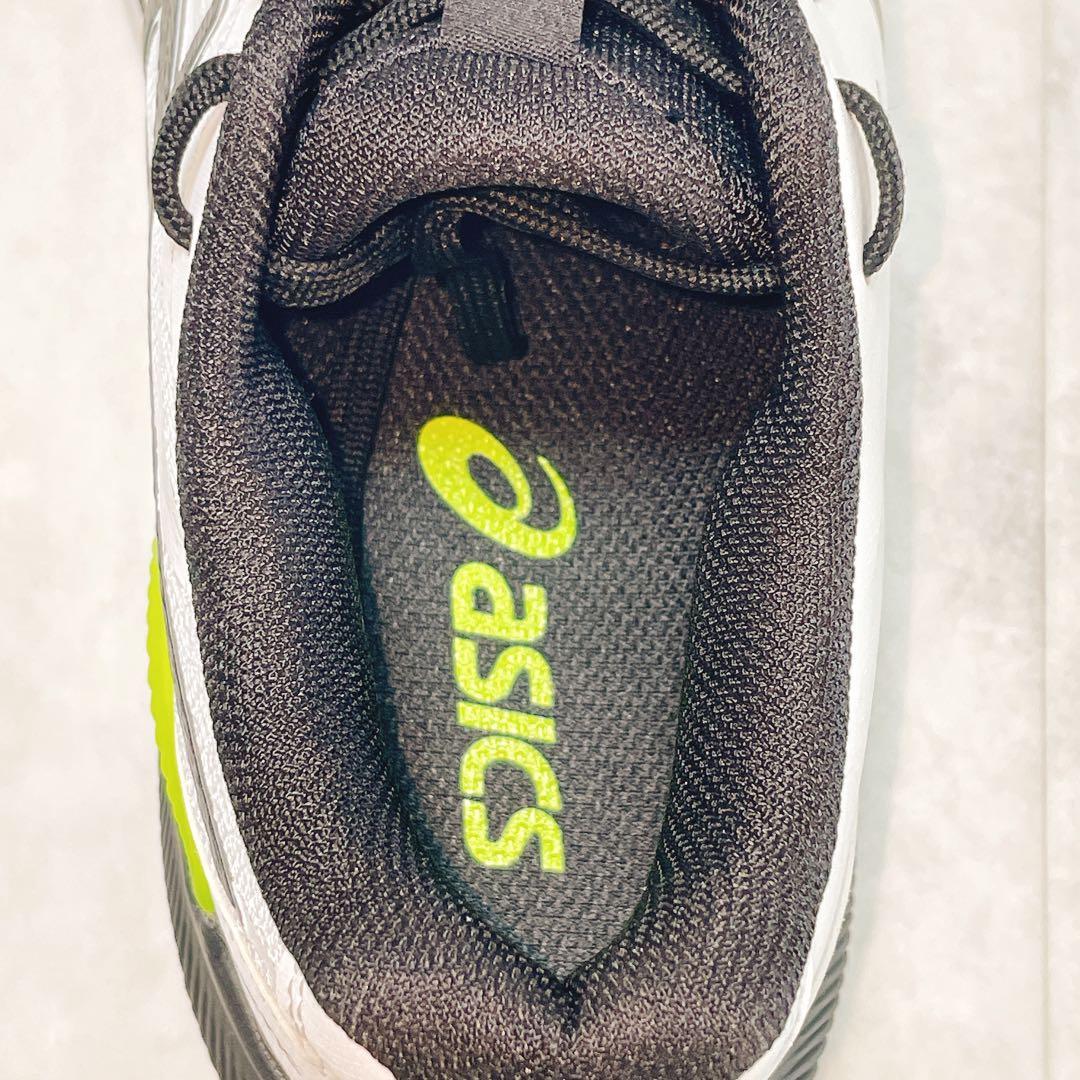 アシックス ゲルタクティック12 バレーボール ホワイト/ブラック 24cm