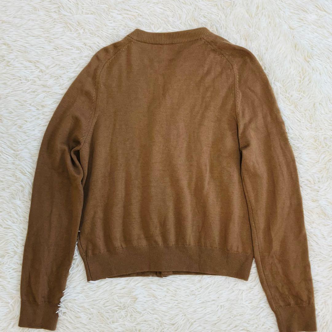 美品　23aw ミューズドゥーズィエムクラス WISH クルーネックカーディガン