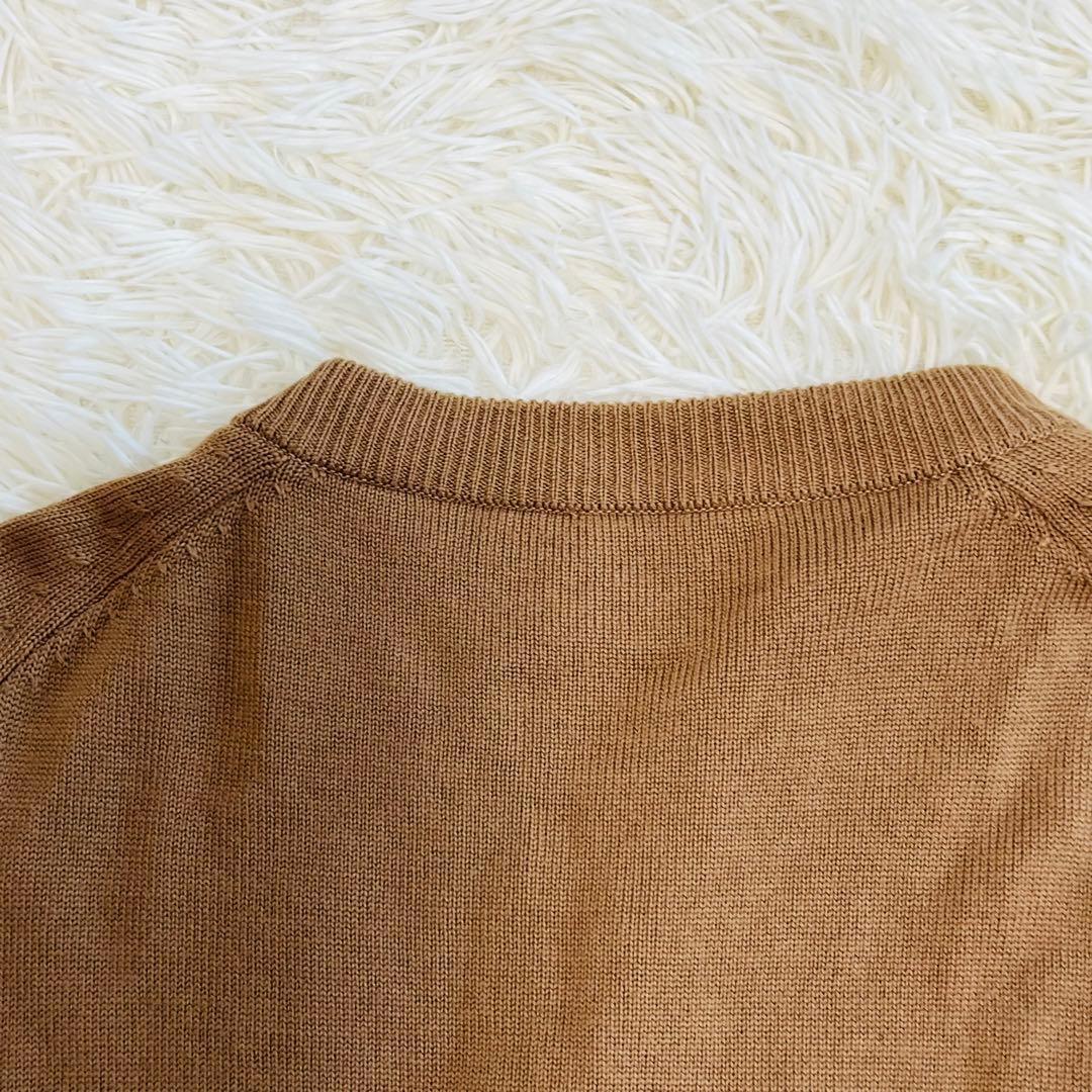 美品　23aw ミューズドゥーズィエムクラス WISH クルーネックカーディガン