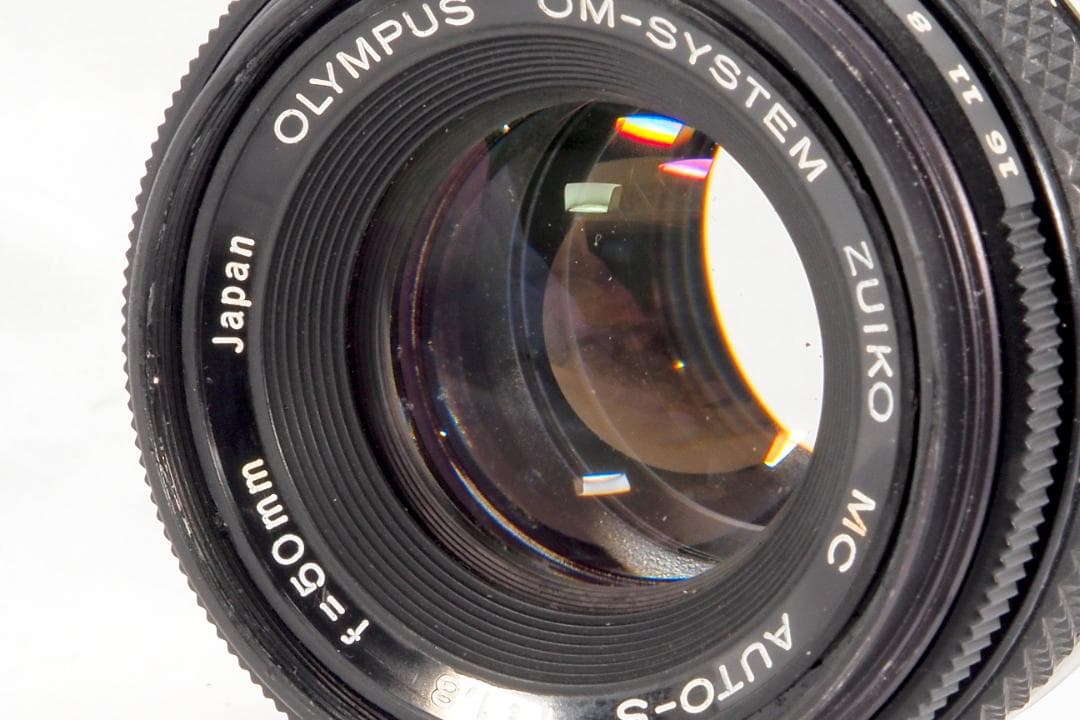 OLYMPUS OM-30 シルバー Zuiko 50mm f/1.8 整備済み