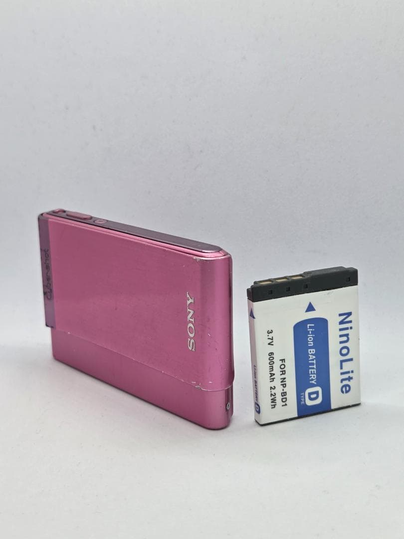【スマホ転送OK】ソニー SONY Cyber-shot DSC-T90 ピンク