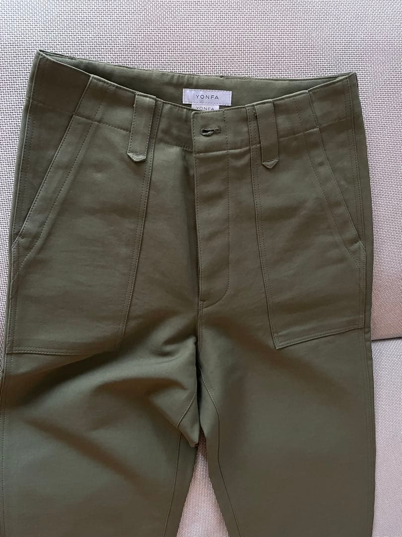 美品　YONFA ベーカーパンツ　試着のみ