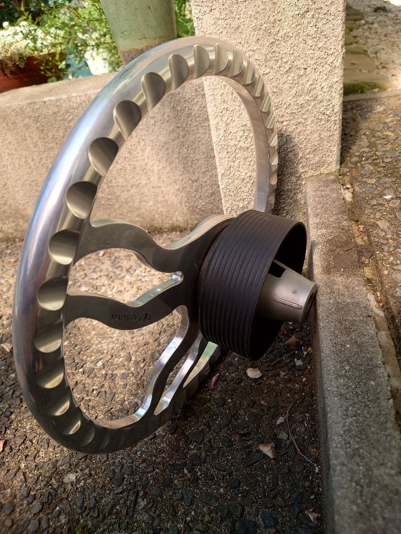 希少 LUCKY STAR フルビレットステアリングホイール