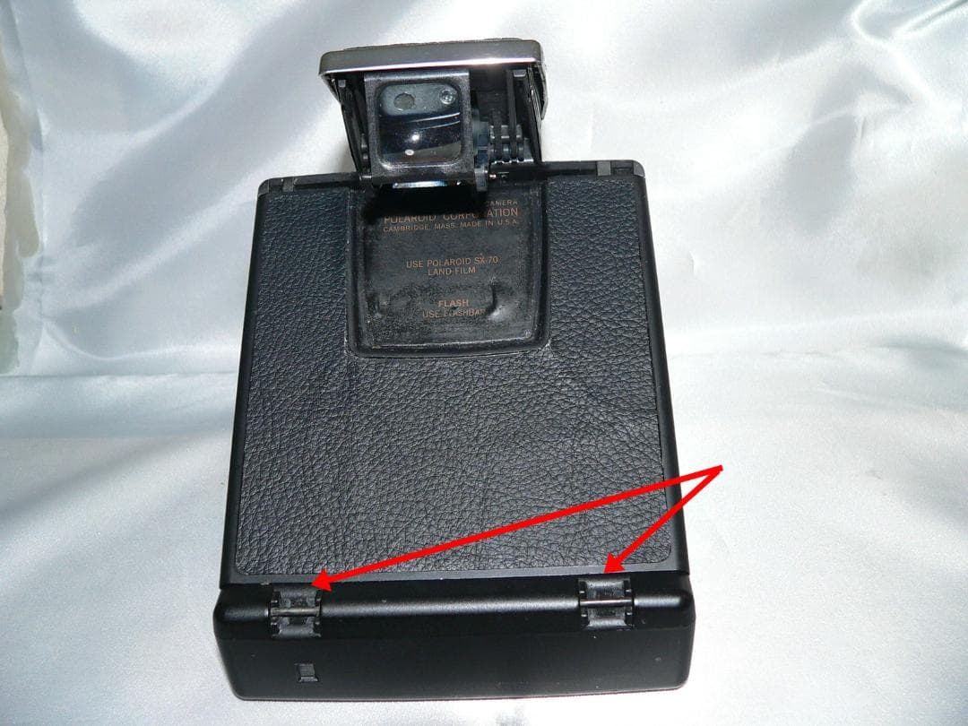 動作機能良整備後実写確認済 ポラロイドＳＸ７０モデル２黒０D５２