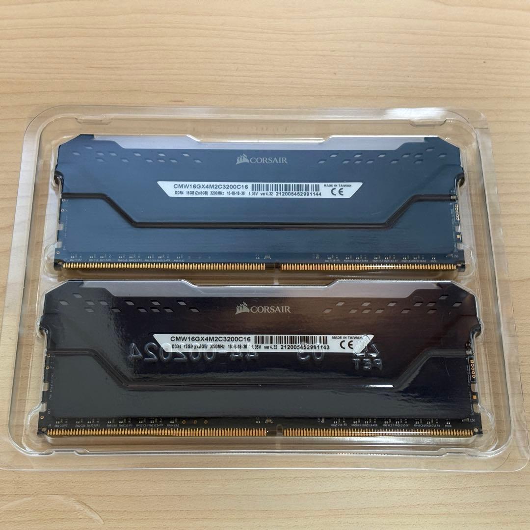 メモリー CORSAIR VENGEANCE RGB PRO 16GB DDR4 3200