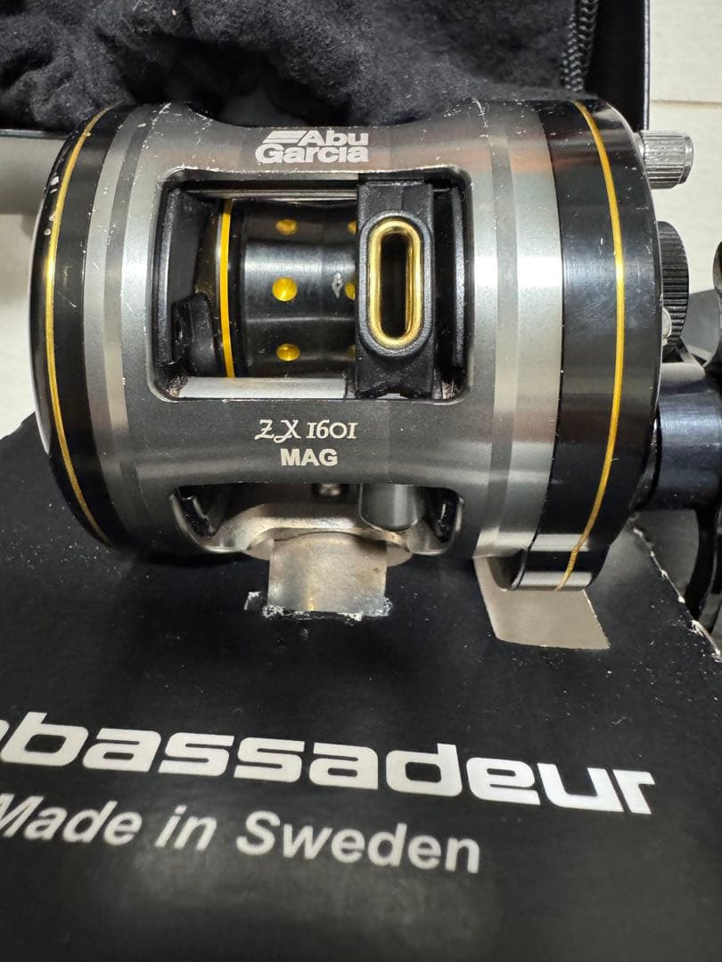 リール AbuGarcia ambassadeur MorramZX1601MAG