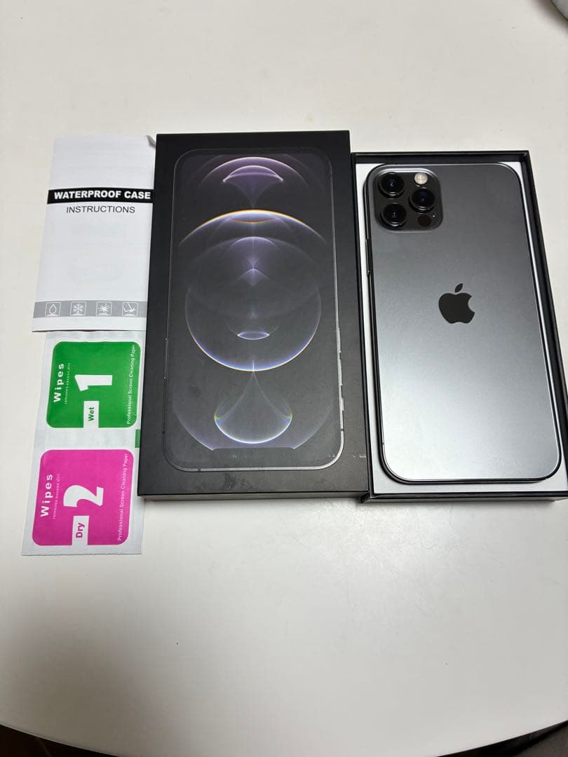 【美品】iPhone 12 Pro 本体　256GB グラファイト