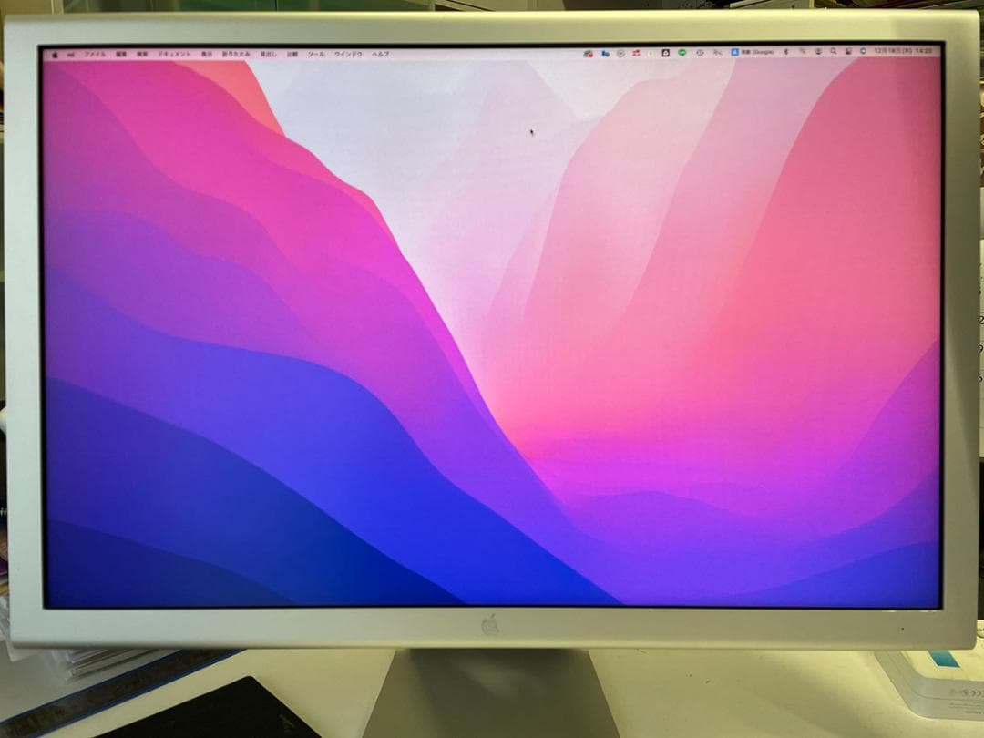 Apple Cinema Display 23インチ 変換アダプタ２種付き