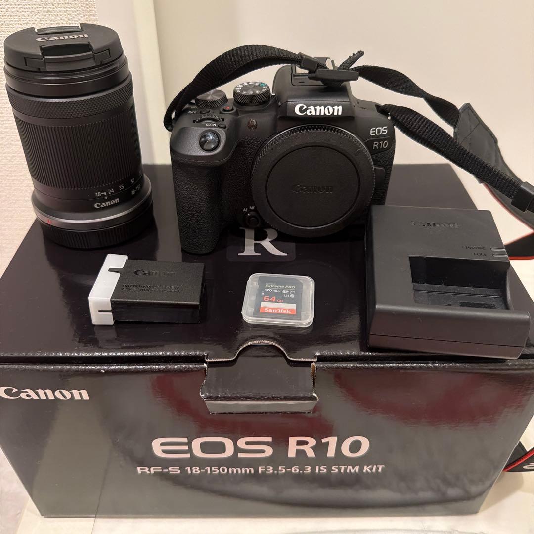 Canon EOS R10・RF-S18-150mm IS STM