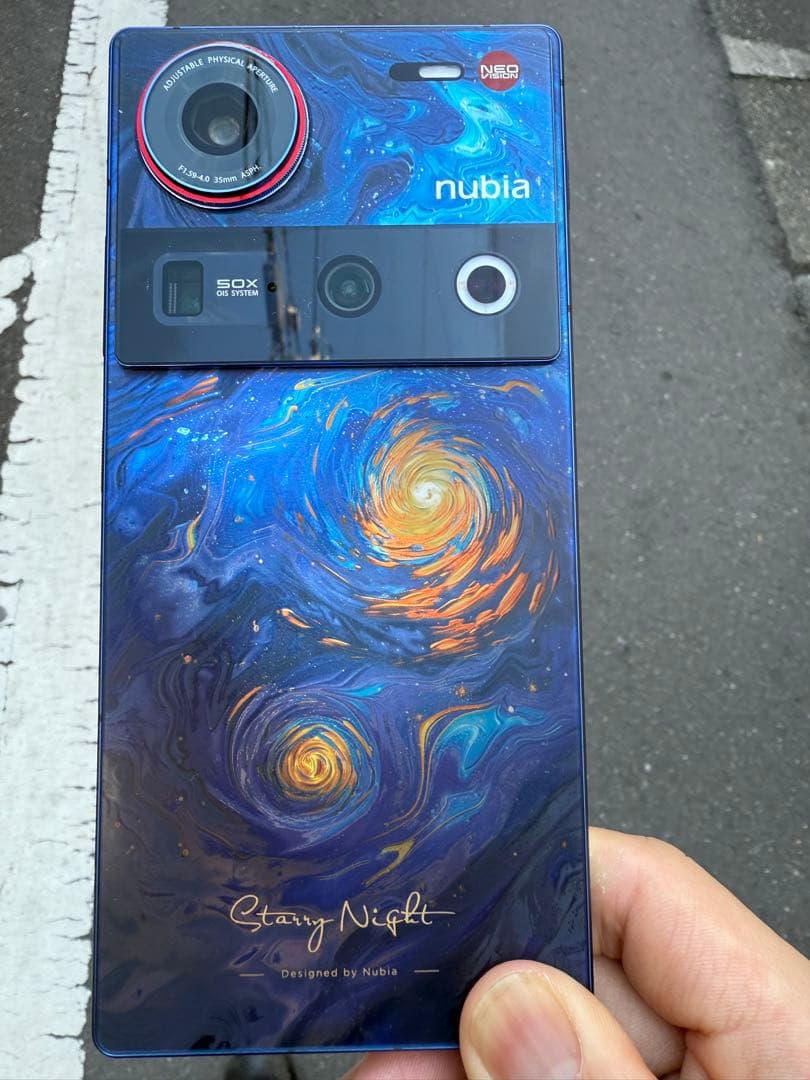 スマートフォン本体 nubia Z70 Ultra starry night 512/16